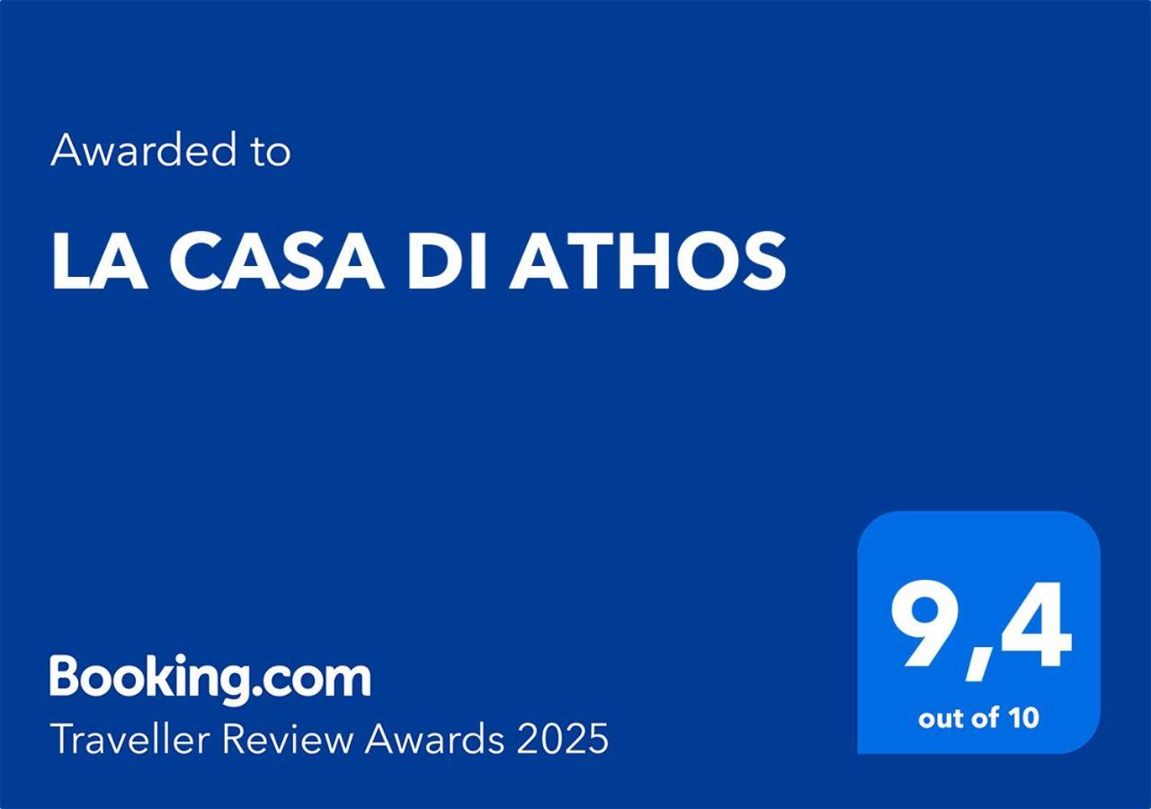 Apartmán La Casa Di Athos Tenna Exteriér fotografie
